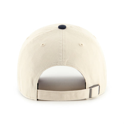 Pictured is this MLB Boston Red Sox Base Runner Sure Shot '47 CLEAN UP cap in natural. 2