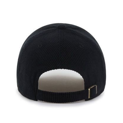 Pictured is this MLB Boston Red Sox Thick Cord ’47 CLEAN UP cap in black. 2
