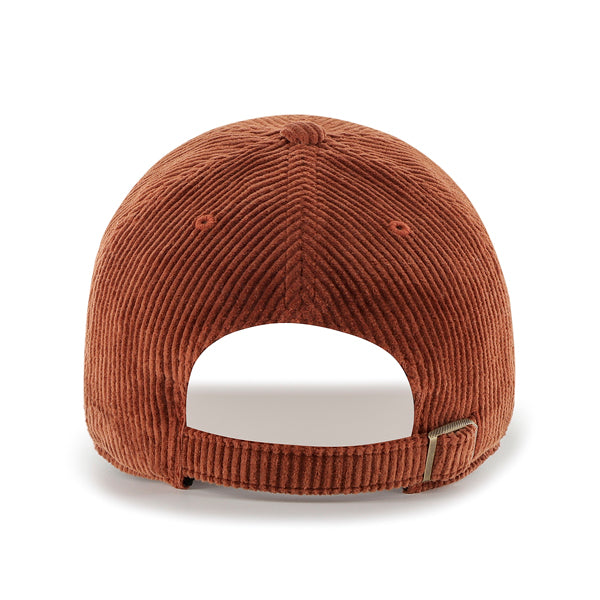 Pictured is this MLB New York Yankees Thick Cord ’47 CLEAN UP cap in brown. 2