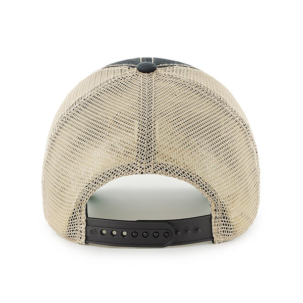 Pictured is this MLB New York Yankees Trawler ’47 CLEAN UP cap in black. 2