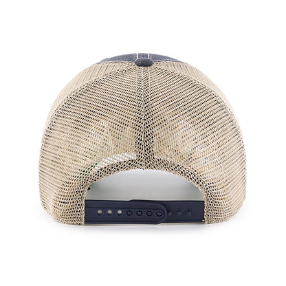 Pictured is this MLB New York Yankees Trawler ’47 CLEAN UP cap in navy. 2