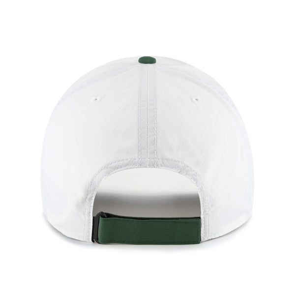 Pictured is this MLB Oakland Athletics Vista Mini '47 CLEAN UP cap in white. 3