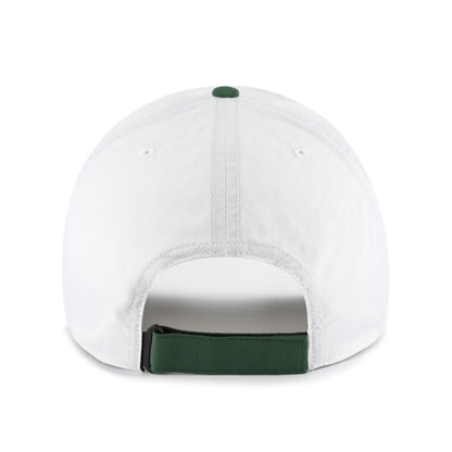 Pictured is this MLB Oakland Athletics Vista Mini '47 CLEAN UP cap in white. 3