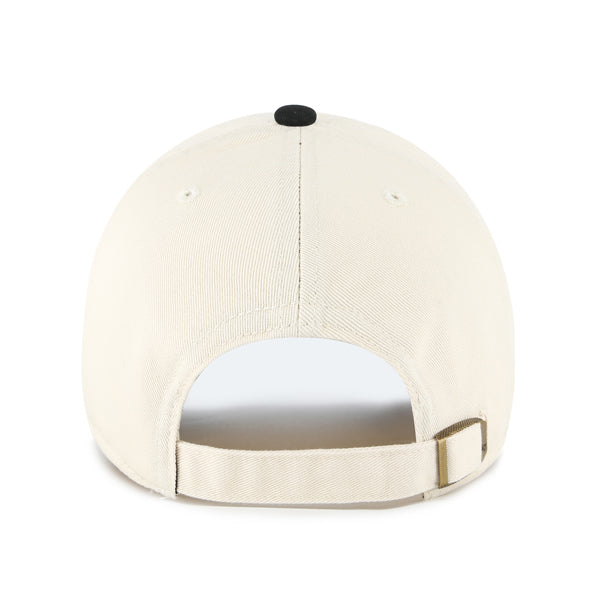 Pictured is this MLB New York Yankees Windham '47 CLEAN UP cap in natural. 2