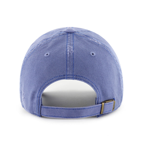 Pictured is this MLB Los Angeles Dodgers Weathered '47 CLEAN UP cap in blue. 2