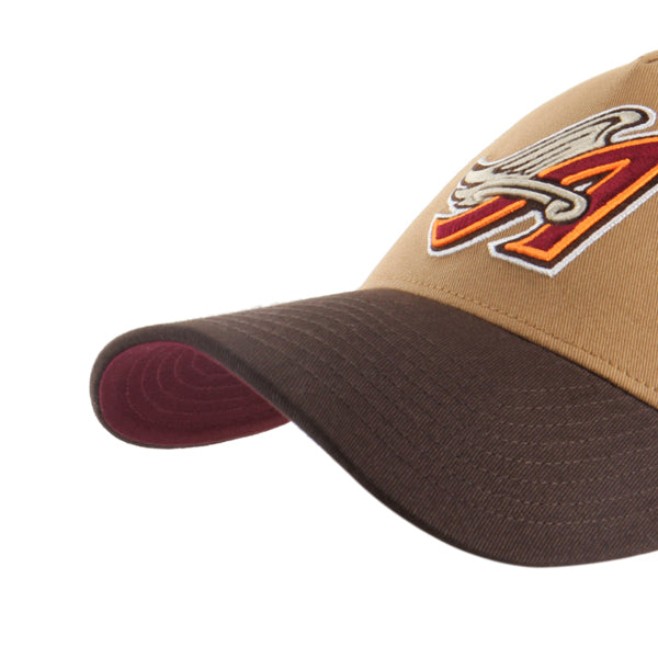 Pictured is this MLB Los Angeles Angels Sure Shot '47 MVP cap in beige/khaki. 5
