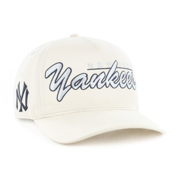 Pictured is this MLB New York Yankees Cooperstown Brushmark '47 HITCH cap in natural. 1