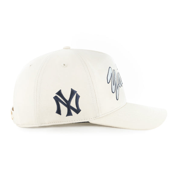 Pictured is this MLB New York Yankees Cooperstown Brushmark '47 HITCH cap in natural. 3