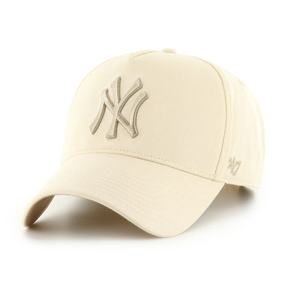 Pictured is this MLB New York Yankees Cooperstown Sure Shot '47 MVP cap in natural. 4