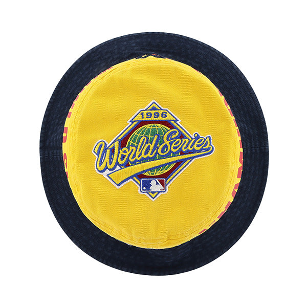 Pictured is this MLB New York Yankees 96 Yankees ’47 BUCKET cap in yellow. 2