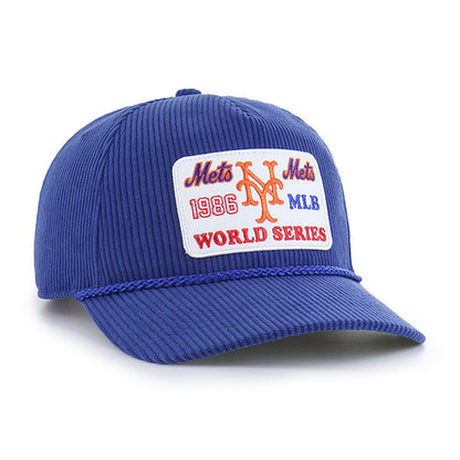 Pictured is this MLB New York Mets 86 Mets Cord ’47 HITCH cap in blue. 3