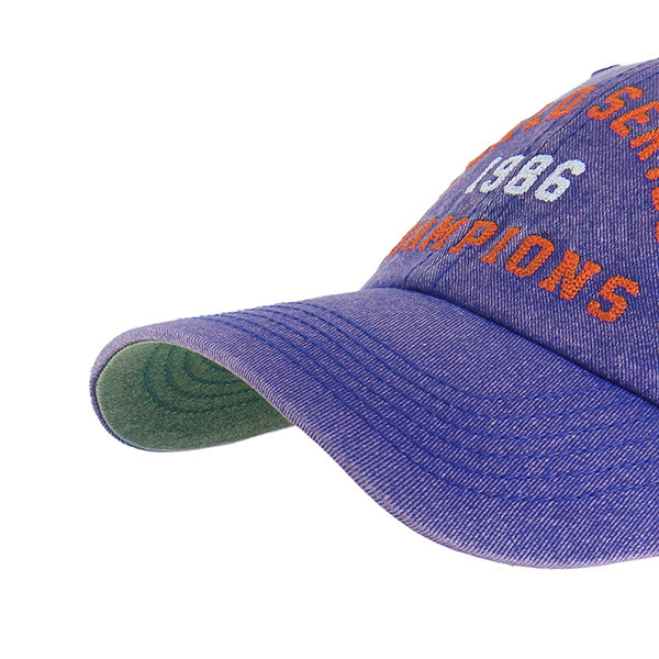 Pictured is this MLB New York Mets 86 Mets ’47 CLEAN UP cap in blue. 5