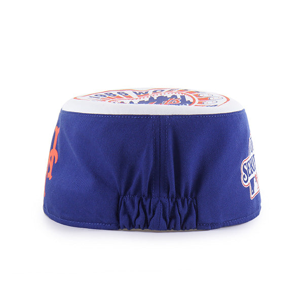 Pictured is this MLB New York Mets 86 Mets ’47 PILLBOX cap in blue. 6