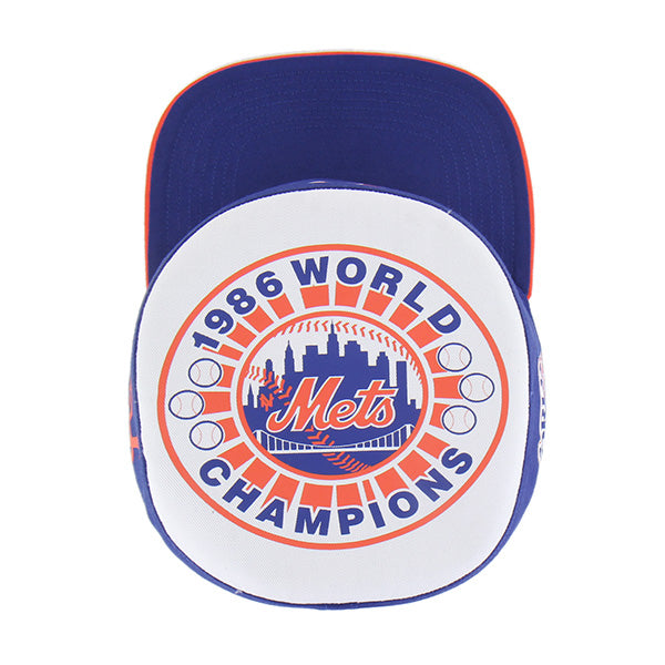 Pictured is this MLB New York Mets 86 Mets ’47 PILLBOX cap in blue. 2