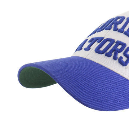 Pictured is this Collegiate Florida Gators Broke Line ’47 MVP cap in white & blue. 4