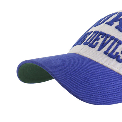 Pictured is this Collegiate Duke Blue Devils Broke Line ’47 MVP cap in white & blue. 4