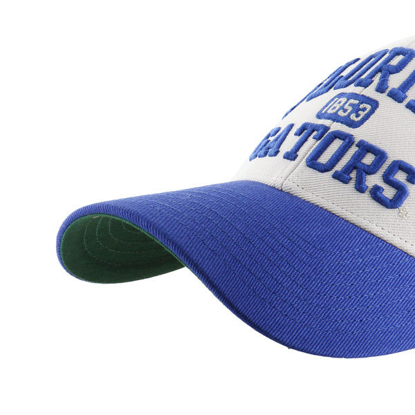 Pictured is this Collegiate Florida Gators Broke Line '47 MVP cap in natural. 5