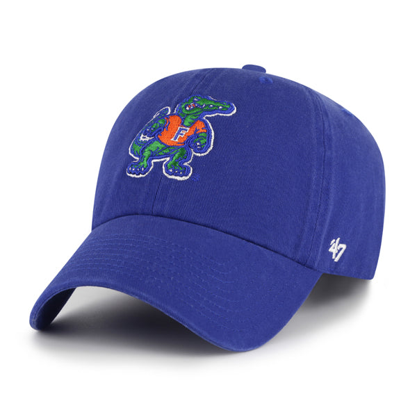 Pictured is this Collegiate Florida Gators '47 CLEAN UP cap in blue. 1