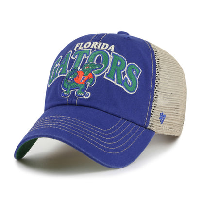 Pictured is this Collegiate Florida Gators Tuscaloosa ’47 CLEAN UP cap in blue. 1