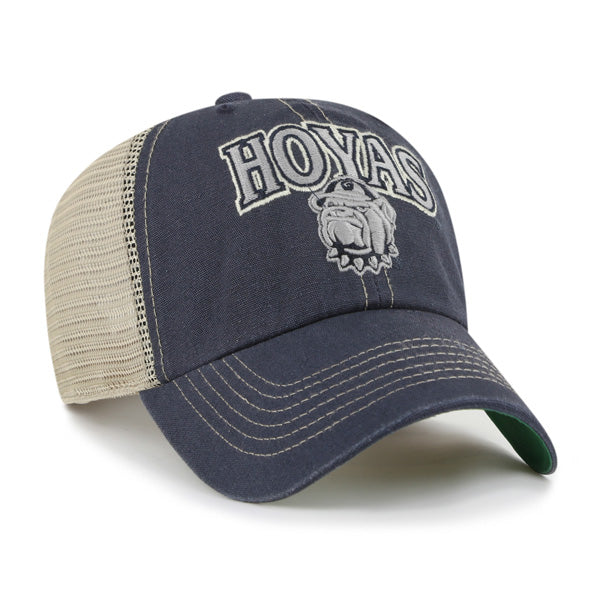 Pictured is this Collegiate Georgetown Hoyas Tuscaloosa ’47 CLEAN UP cap in navy. 2