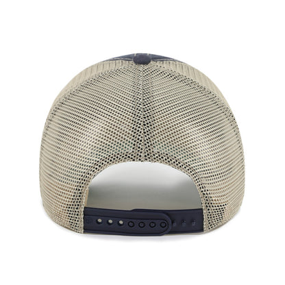 Pictured is this Collegiate Michigan Wolverines Tuscaloosa ’47 CLEAN UP cap in navy. 2