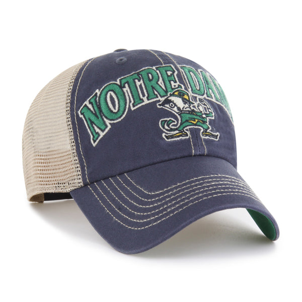 Pictured is this Collegiate Notre Dame Fighting Irish Tuscaloosa ’47 CLEAN UP cap in navy. 3