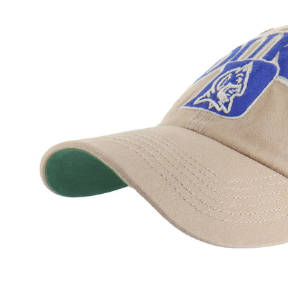 Pictured is this Collegiate Duke Blue Devils Tuscaloosa ’47 CLEAN UP cap in beige. 4