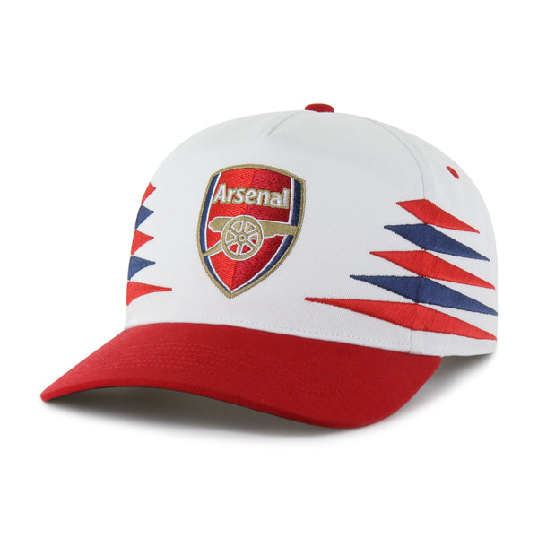 Pictured is this Arsenal FC Diamond Cut ’47 HITCH cap in white. 1