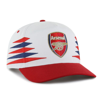 Pictured is this Arsenal FC Diamond Cut ’47 HITCH cap in white. 2