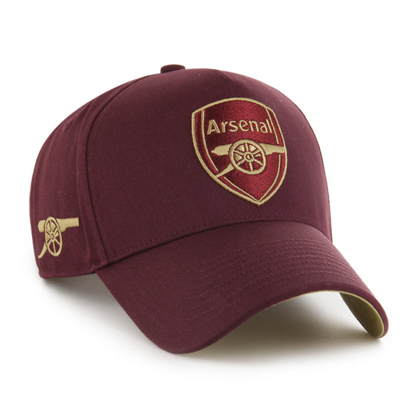 Pictured is this Arsenal FC Sure Shot '47 MVP cap in dark red. 1