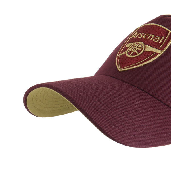 Pictured is this Arsenal FC Sure Shot '47 MVP cap in dark red. 5