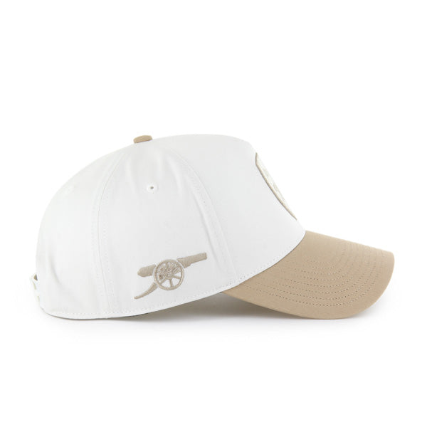 Pictured is this Arsenal FC Sure Shot '47 MVP cap in natural. 3