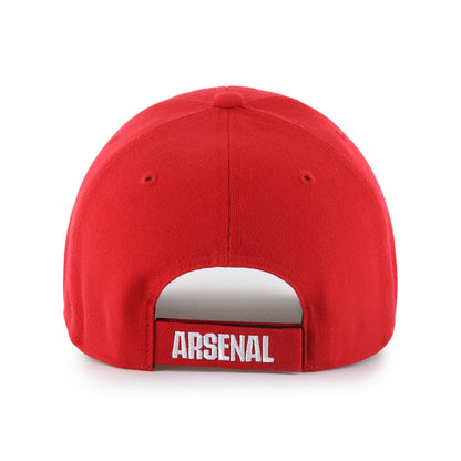 Pictured is this Arsenal FC Kids ’47 MVP cap in red. 2