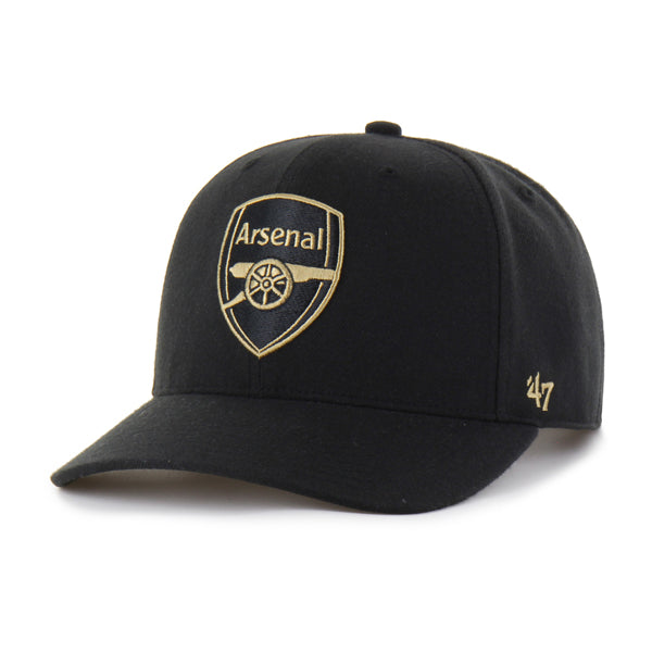 Pictured is this Arsenal FC Sure Shot '47 MVP cap in black. 4