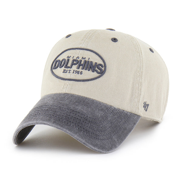 Pictured is this NFL Miami Dolphins Breaking Trail '47 CLEAN UP cap in natural. 4
