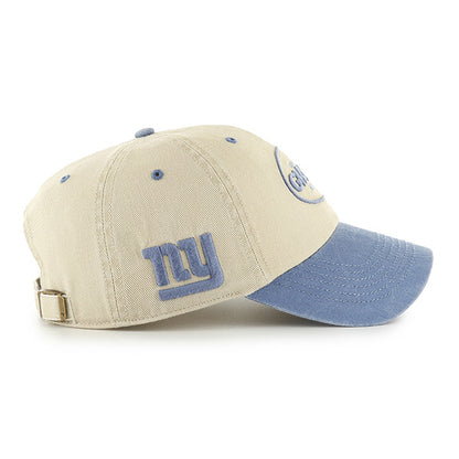 Pictured is this NFL New York Giants Breaking Trail '47 CLEAN UP cap in natural. 3