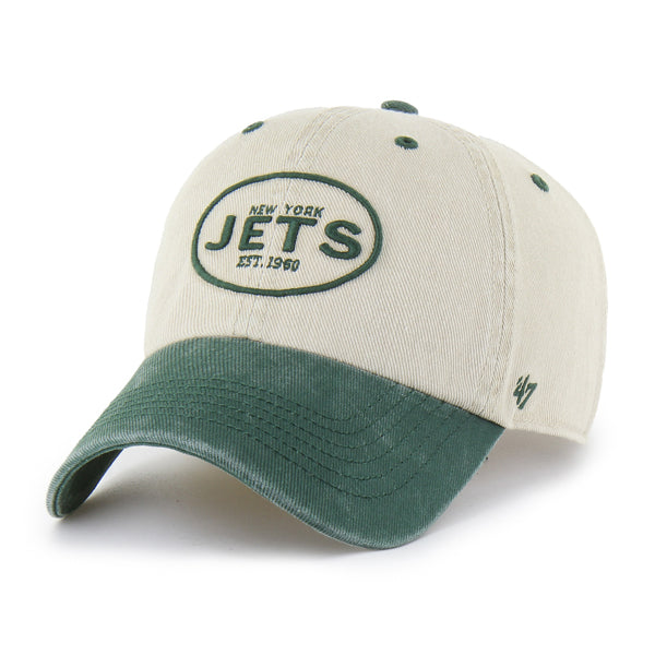 Pictured is this NFL New York Jets Breaking Trail '47 CLEAN UP cap in natural. 4