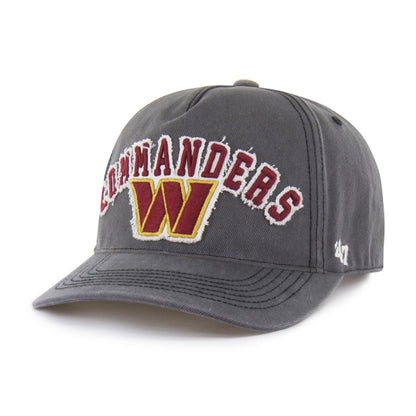 Pictured is this NFL Calderwood Washington Commanders ’47 HITCH RF cap in grey. 1