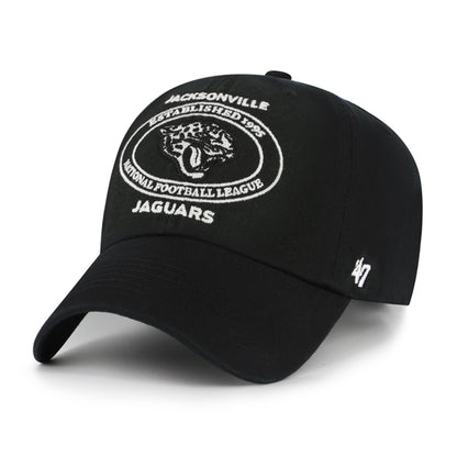 Pictured is this NFL Jacksonville Jaguars Circle Tone ’47 CLEAN UP cap in black. 1