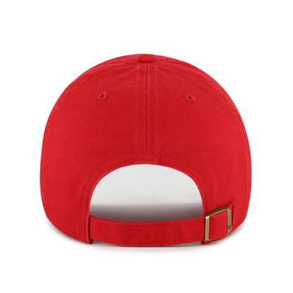 Pictured is this NFL Kansas City Chiefs Circle Tone ’47 CLEAN UP cap in red. 3