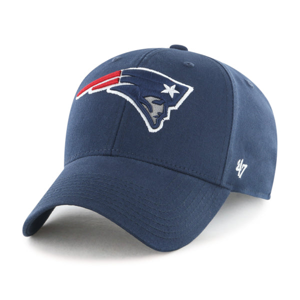 Pictured is this NFL New England Patriots Legend '47 MVP cap in navy. 1