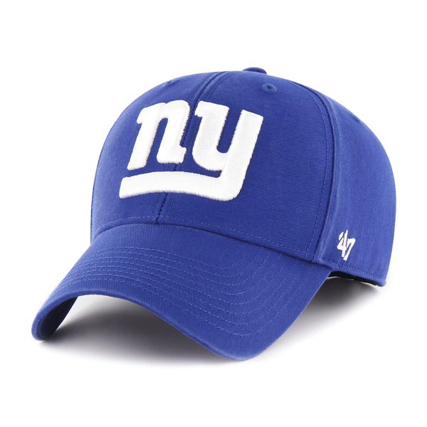 Pictured is this NFL New York Giants Legend '47 MVP cap in blue. 1