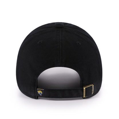 Pictured is this NFL Jacksonville Jaguars ’47 CLEAN UP cap in black. 3