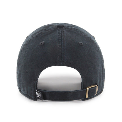 Pictured is this NFL Las Vegas Raiders ’47 CLEAN UP cap in black. 2