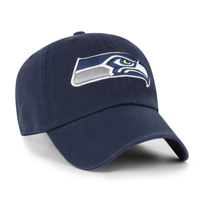 Pictured is this NFL Seattle Seahawks ’47 CLEAN UP cap in navy. 2