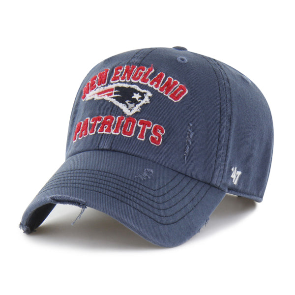 Pictured is this NFL Seymore New England Patriots ’47 CLEAN UP cap in dark blue. 1