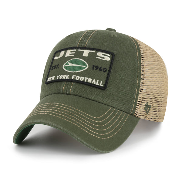 Pictured is this NFL New York Jets '47 CLEAN UP cap in green. 1