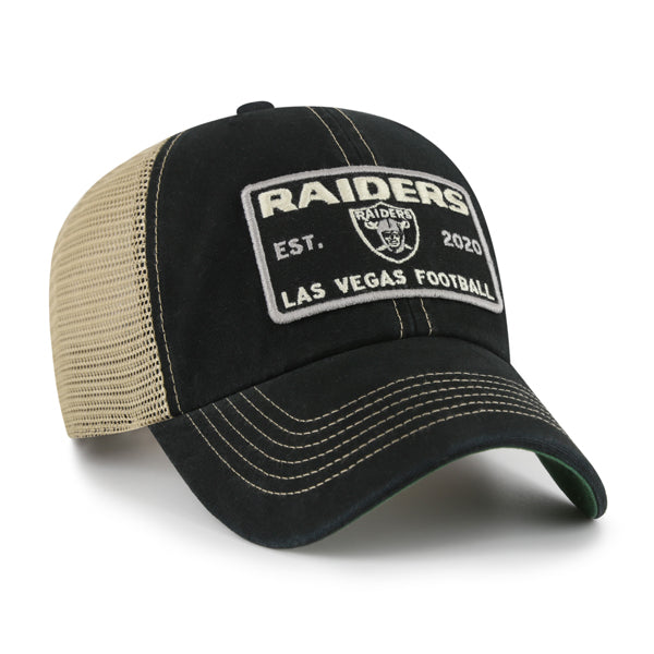 Pictured is this NFL Las Vegas Raiders '47 CLEAN UP cap in black. 3
