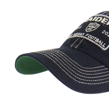 Pictured is this NFL Las Vegas Raiders '47 CLEAN UP cap in black. 4