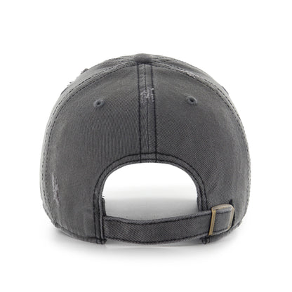 Pictured is this NFL Weathered Pittsburgh Steelers ’47 CLEAN UP cap in grey. 2